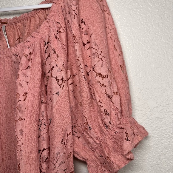 Free People Women's Stacey Convertible Lace Crop Top Small - Picture 5 of 7